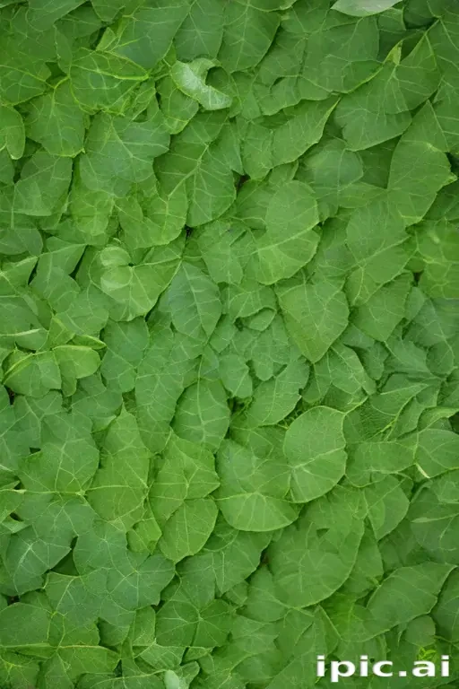 leaf background green