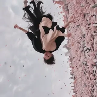 aesthetic falling