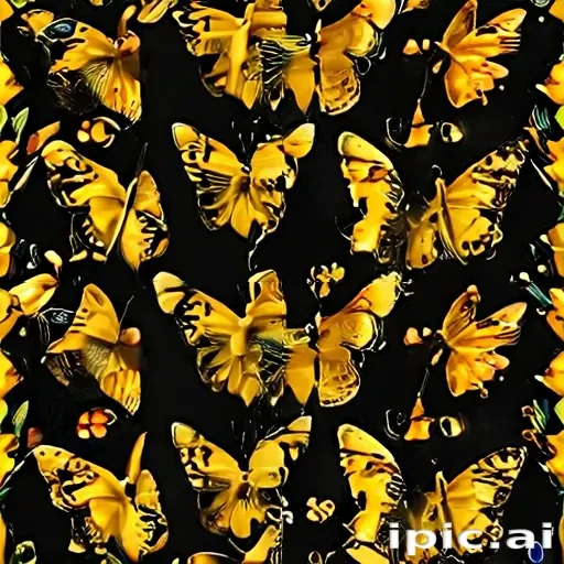 yellow butterfly
