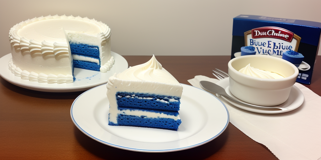 duncan hines blue velvet cake mix