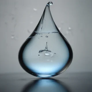 water drop transparent