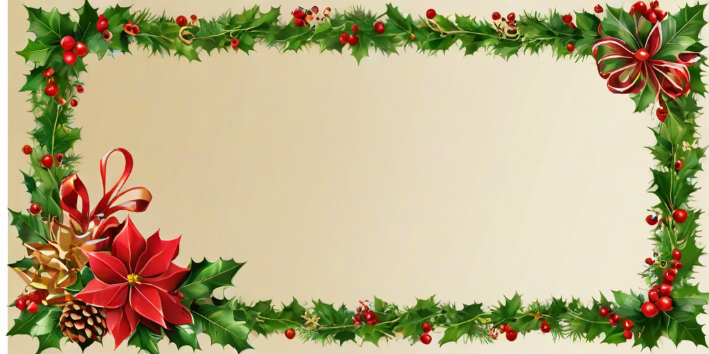 christmas frame clip art