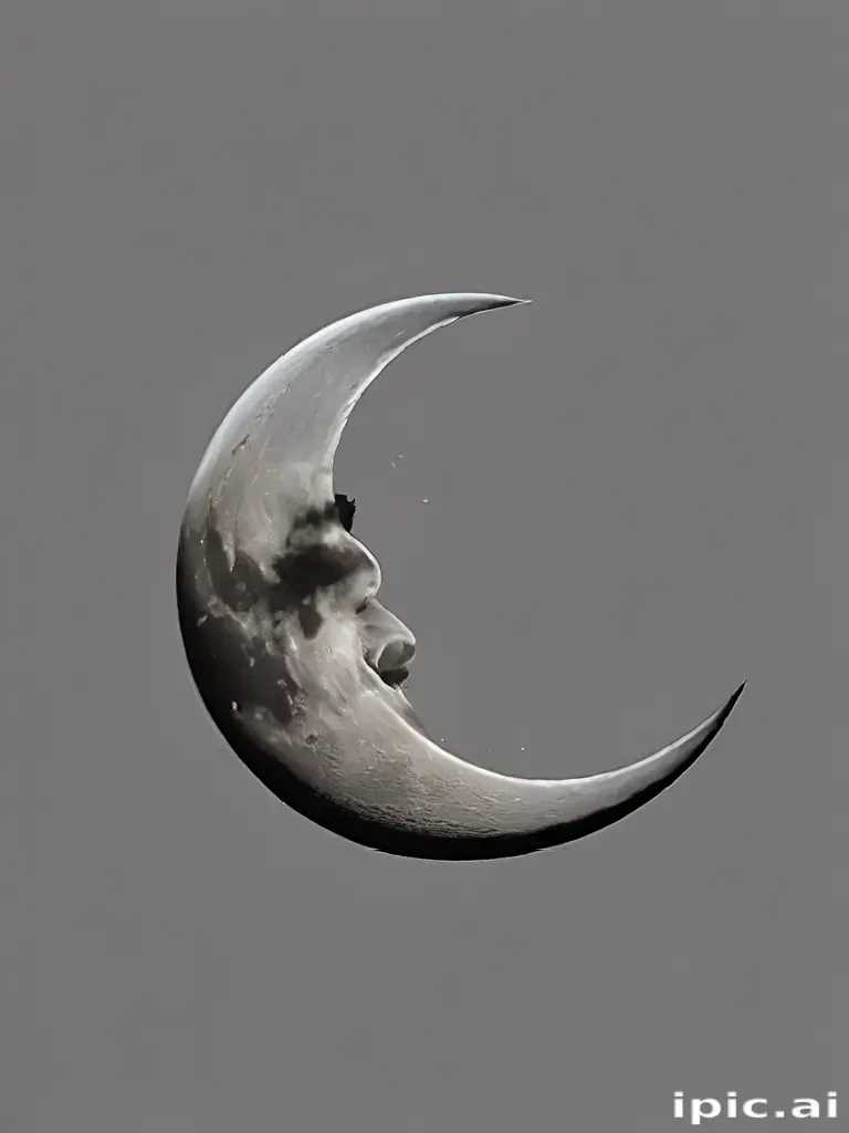 crescent moon transparent background