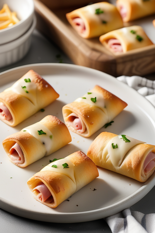 ham and cheese pizza rolls