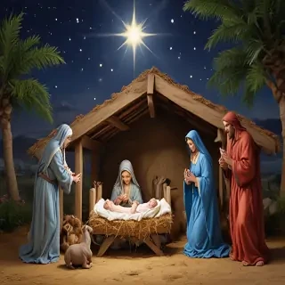 merry christmas nativity images free