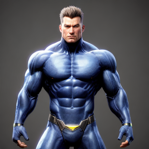 buff man