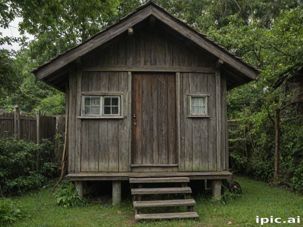 background of the house