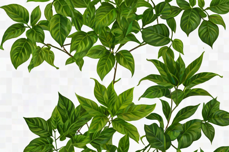 plants transparent background