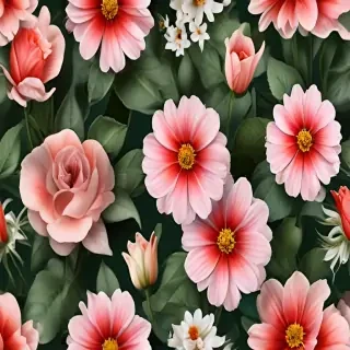 realistic flowers png