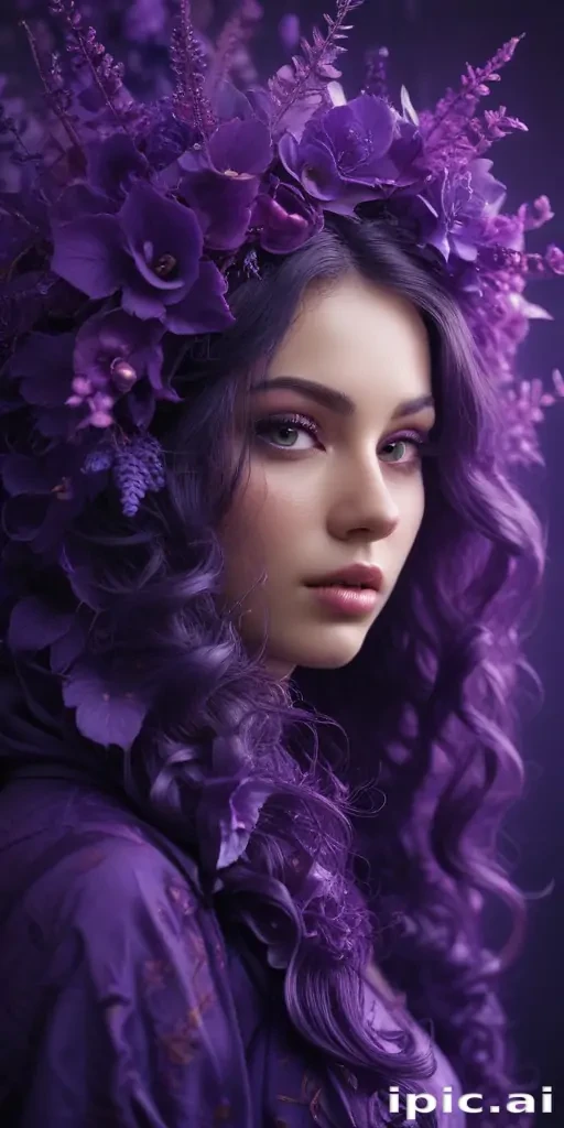 aesthetic purple pictures