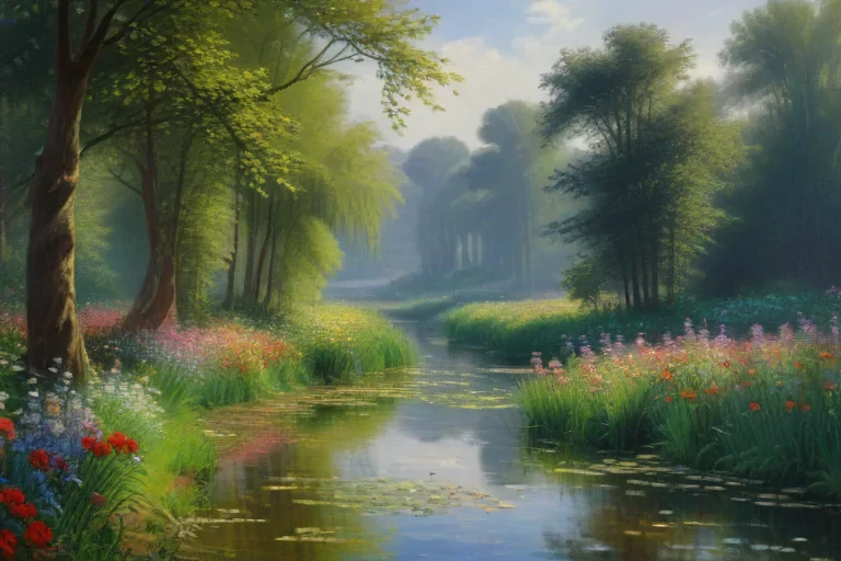 monet paintings wallpaper