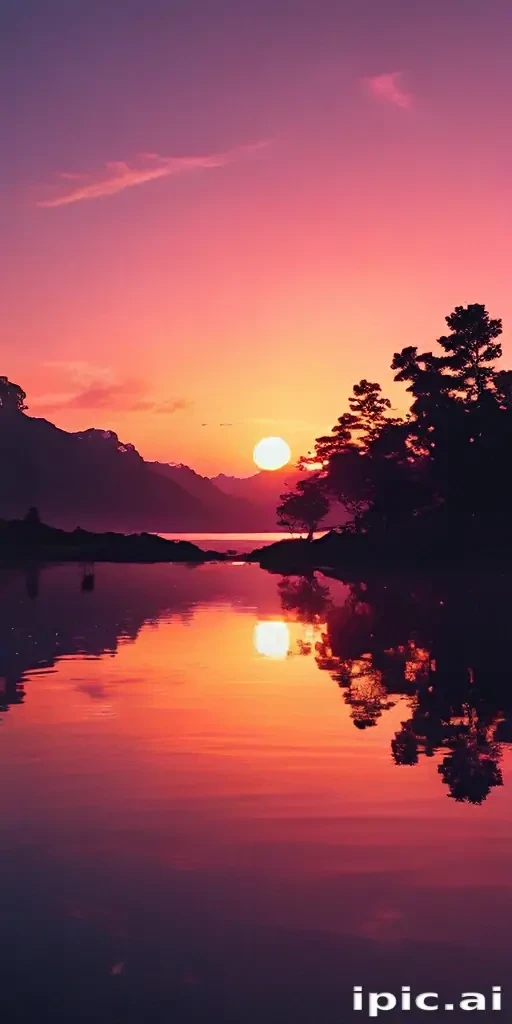 aesthetic wallpaper sunset