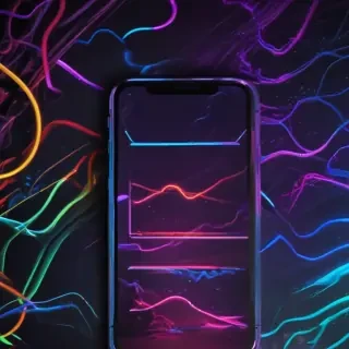 neon wallpapers for iphone