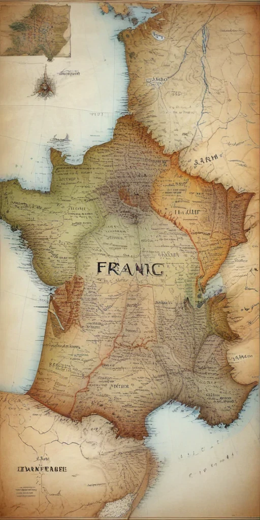 map of france