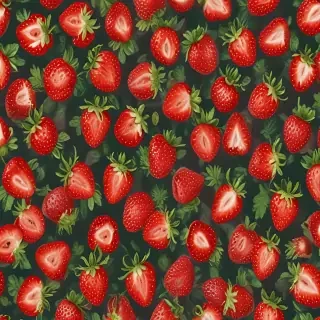 strawberry wallpaper desktop