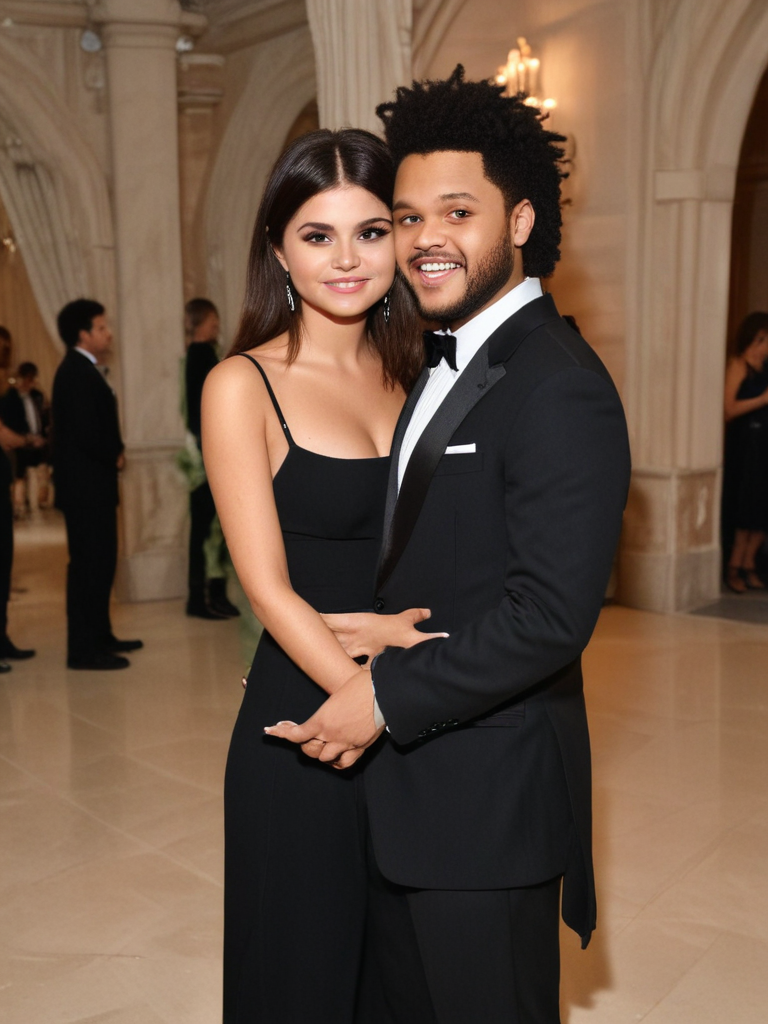 weeknd and selena gomez