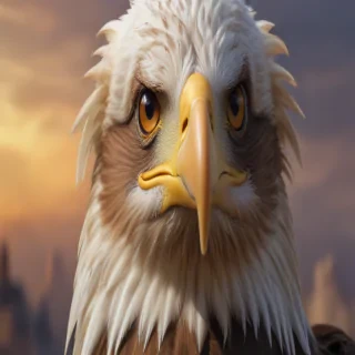 american eagle dog