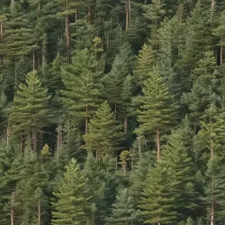 pine trees transparent background