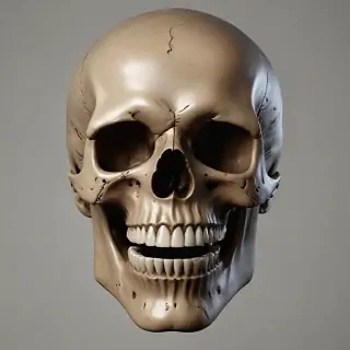 skull face png