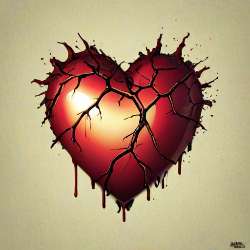 heart broke wallpaper