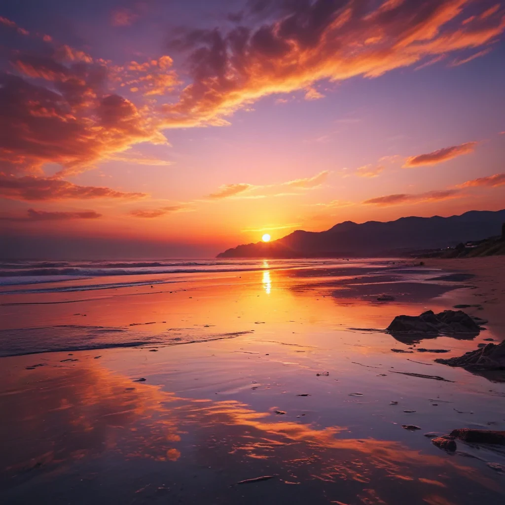 aesthetic sunset wallpapers