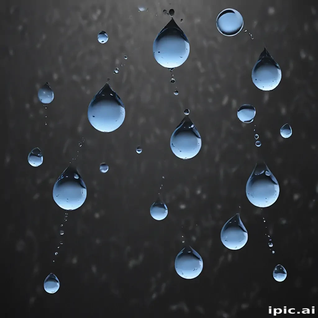 water droplets png transparent