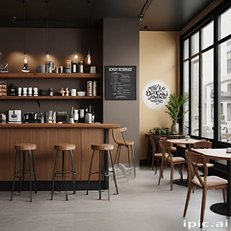 coffee shop mockup