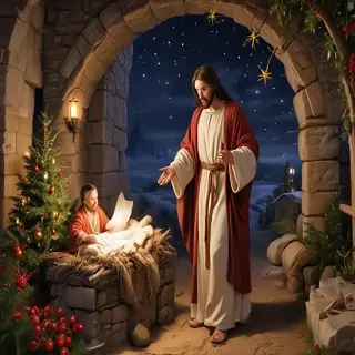merry christmas images jesus