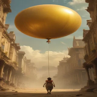 golden balloon