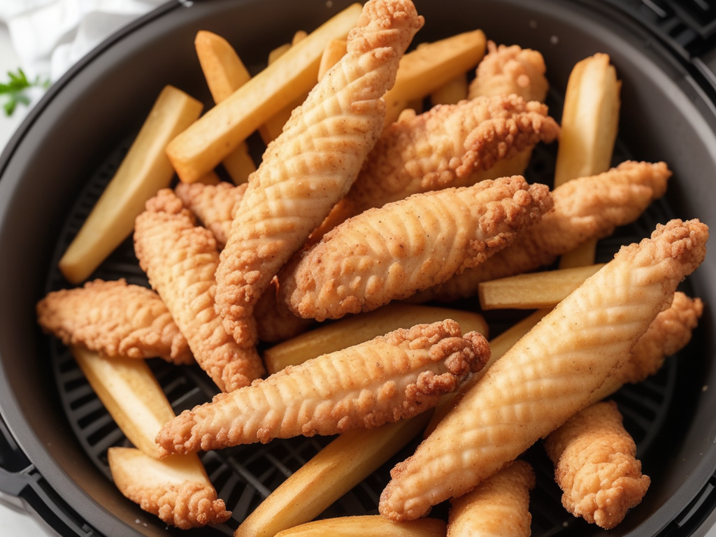 how to air fry chicken fries