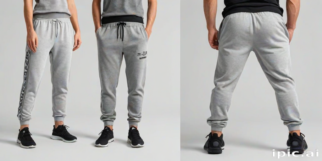 joggers mockup