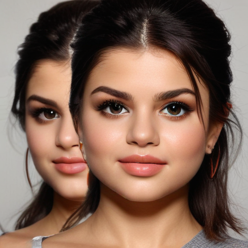 selena gomez face changing