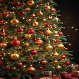 aesthetic christmas background