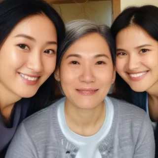 free use asian family