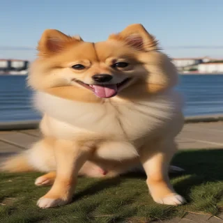 spitz dog
