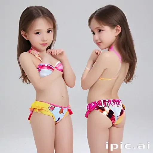 ai young girl bikini