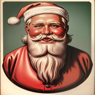 vintage santa claus images