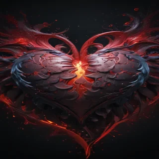 aesthetic heart background