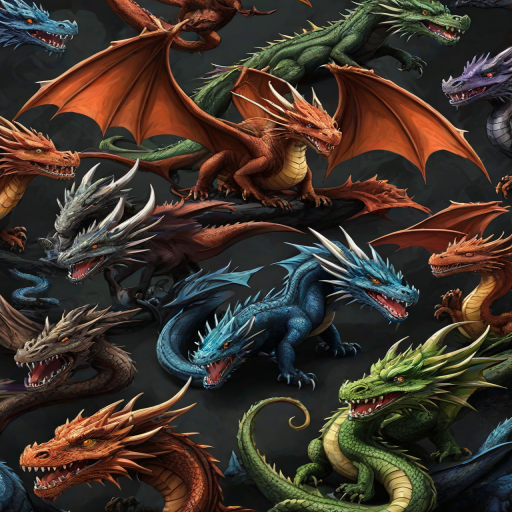 dragons background