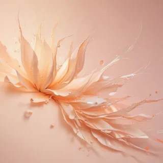 light peach background