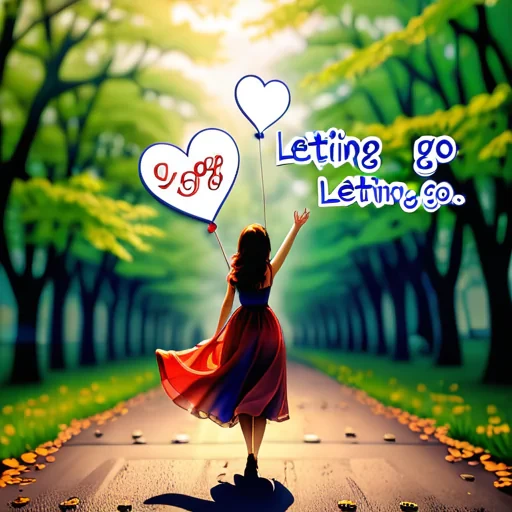 letting go images