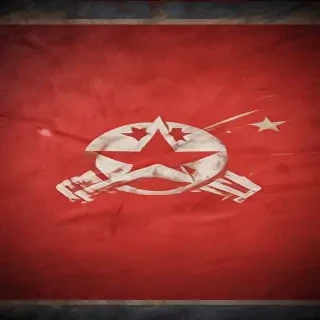 north korea flag