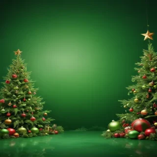 green christmas background
