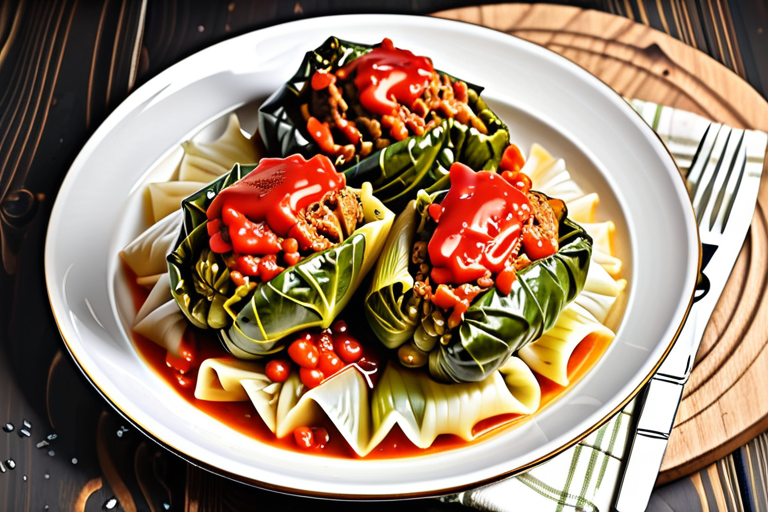 what goes with stuffed cabbage