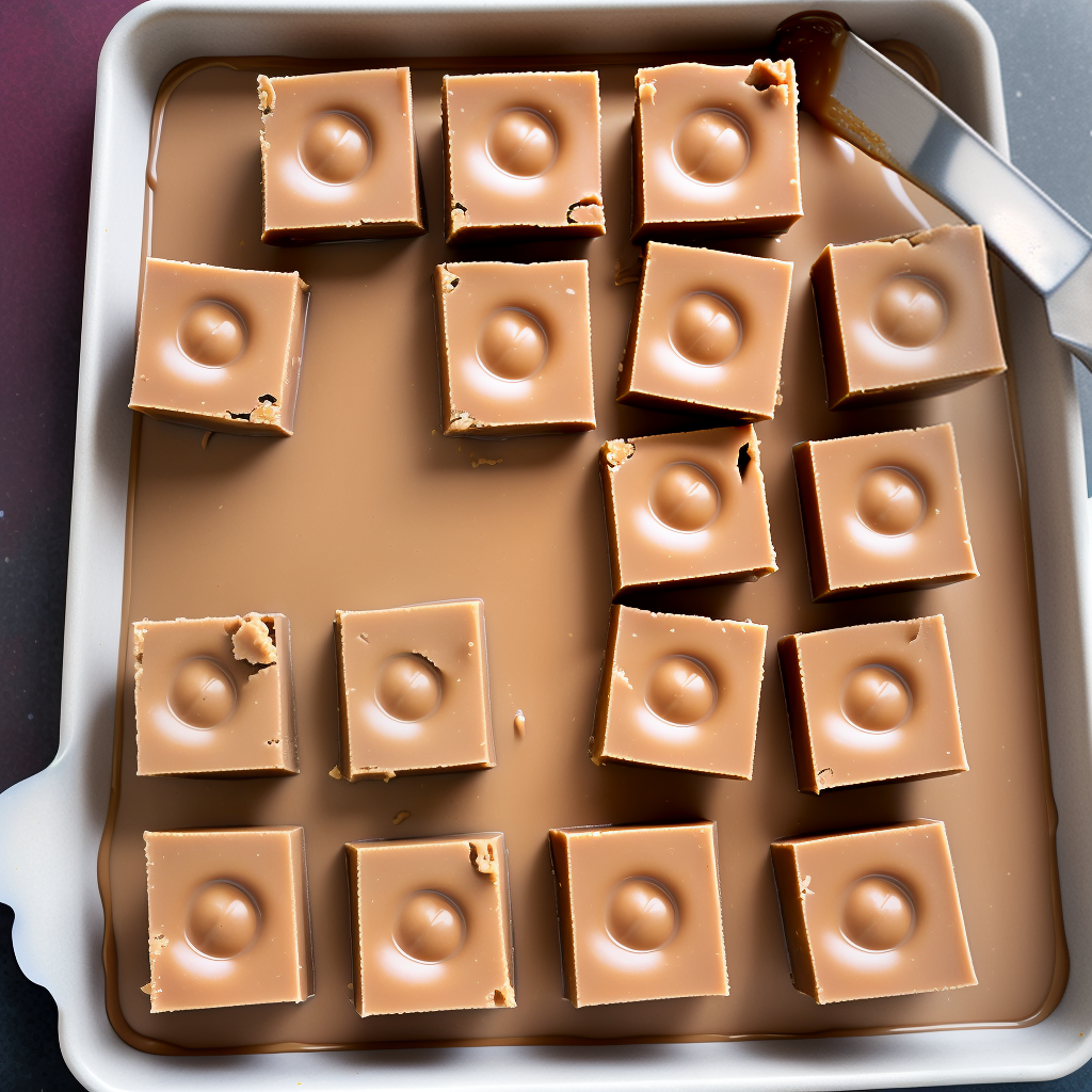 peanut butter fudge with sweetened condensed milk and peanut butter
