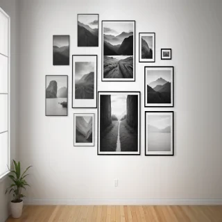 gallery wall mockup