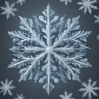 free snowflake clip art