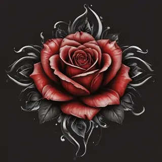 rose tattoo png