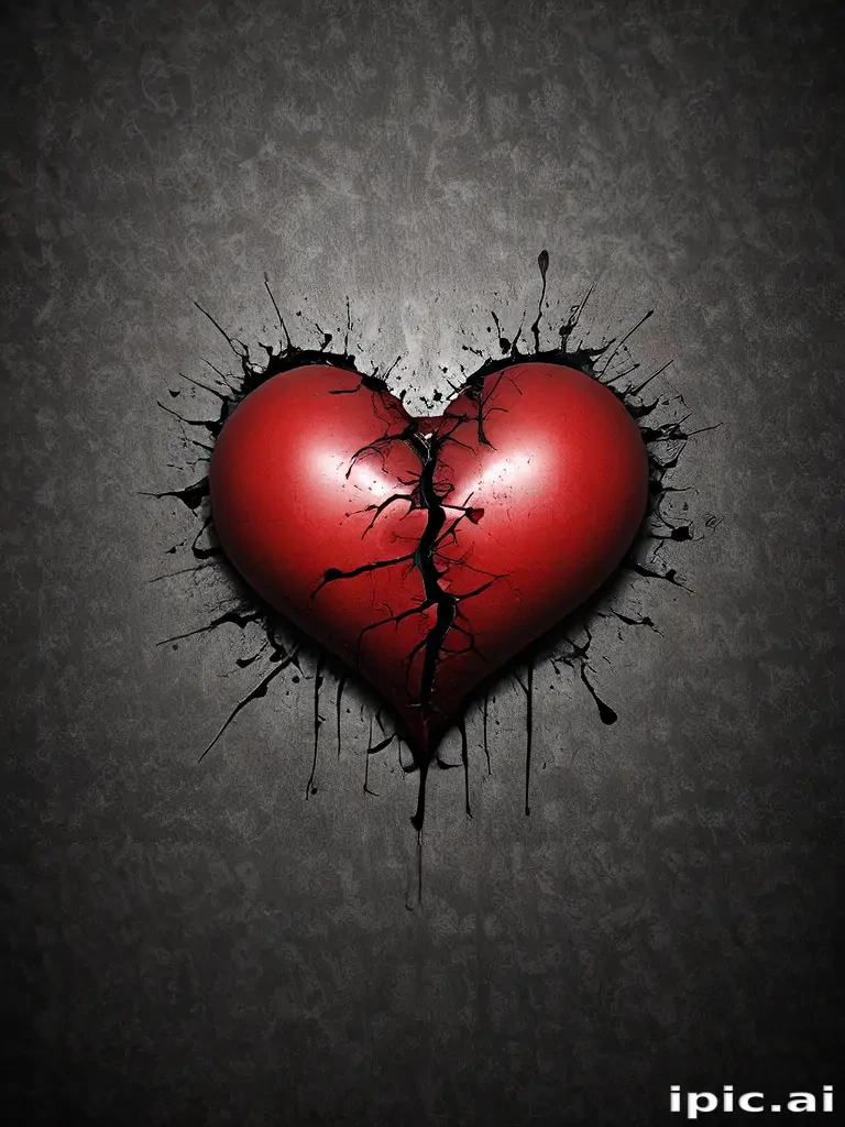 heart broken wallpaper
