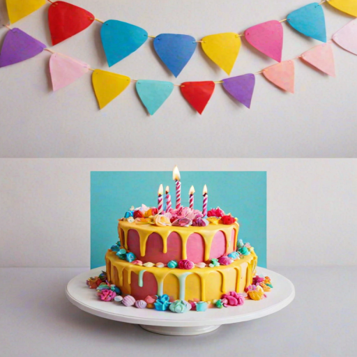 happy birthday banner png